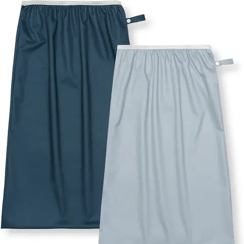 Nora's Nursery Waterproof Diaper Pail Liner | 2 Pack | With Strap For Pails