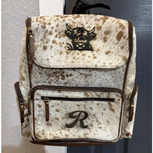 cowhide and leather backpacks. free engraving