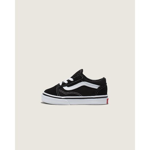 Toddler Old Skool Shoe in Black / True White | Vans