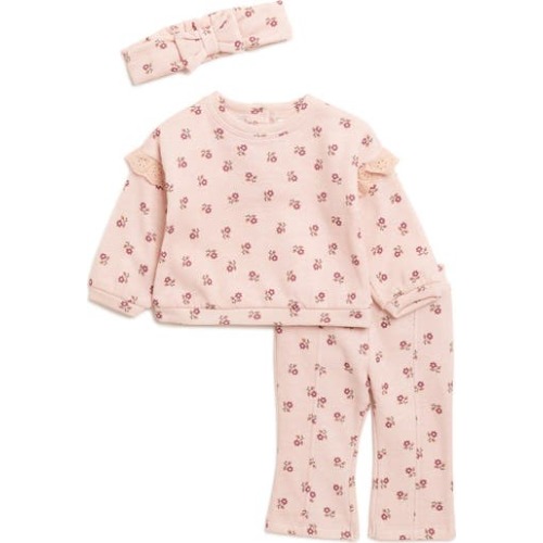 Fleece Top, Pants & Headband Set