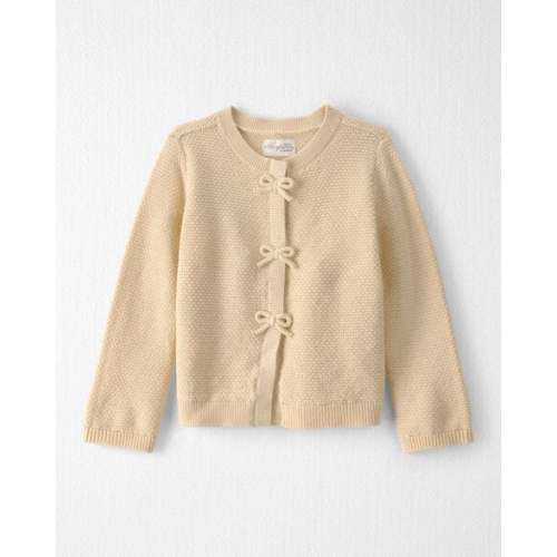 Toddler Girl Organic Cotton Sweater Knit Cardigan - Little Planet | Carter's