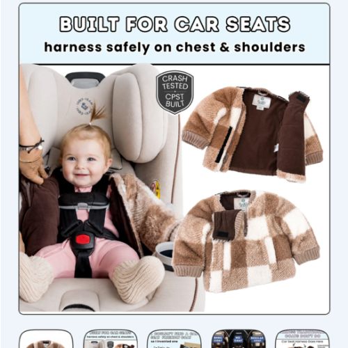 Car Seat Coats – Buckle Me Baby