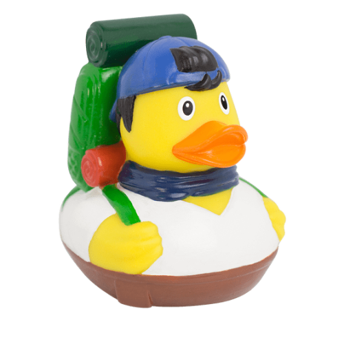 Backpacker Hiker Rubber Duck