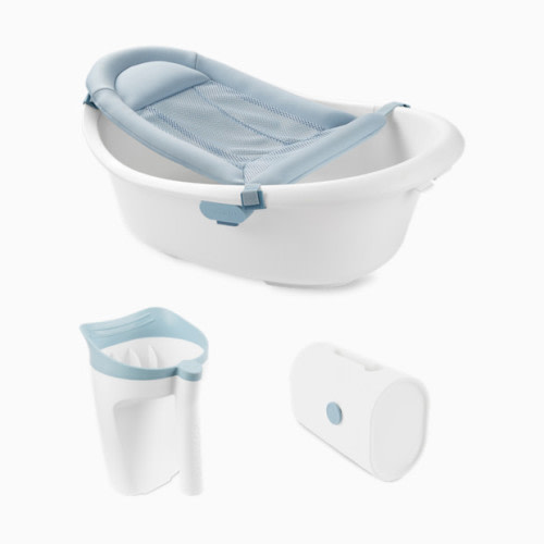 Wave 4-in-1 Bath Tub, Rinser & Spout Cover Bundle