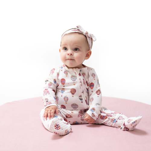 Hot Air Balloon - 2 Way Zipper Footie – Angel Dear