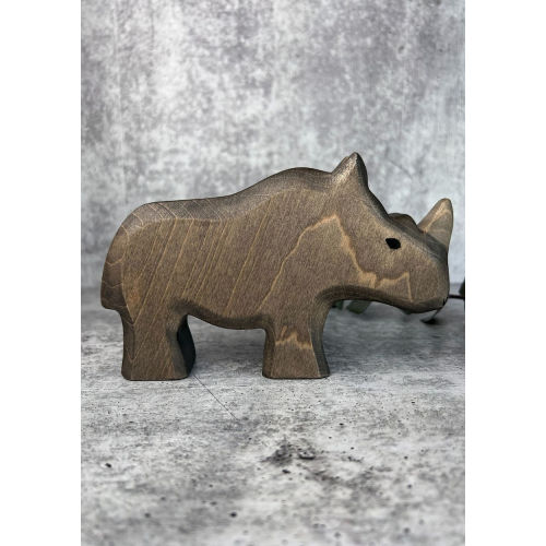 HolzWald Handmade Wooden Rhino | themulberrytreehouse