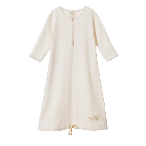 Cotton Sleeping Gown (Newborn, White)