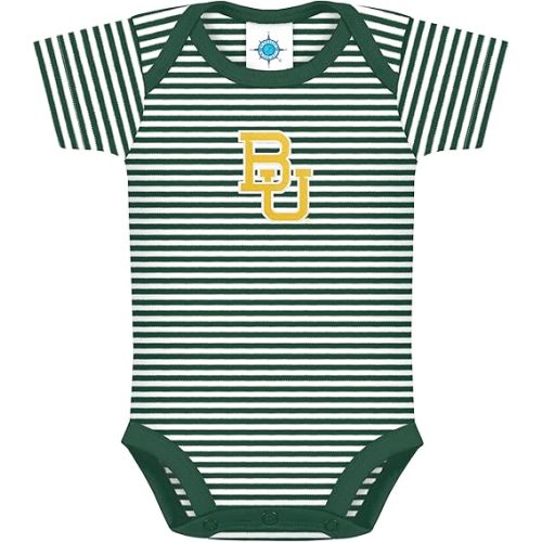 Creative Knitwear College Baby NCAA Infant Striped Bodysuit