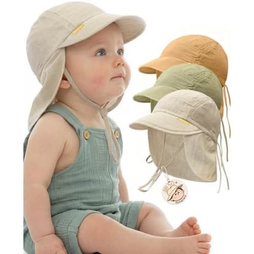 FURTALK Baby Sun Hat UPF 50+ UV Ray Sun Protection Infant Toddler Bucket Hats for Boys Girls