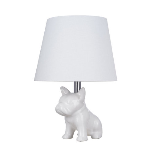 Red Barrel Studio® Bulldog Ceramic Table Lamp | Wayfair