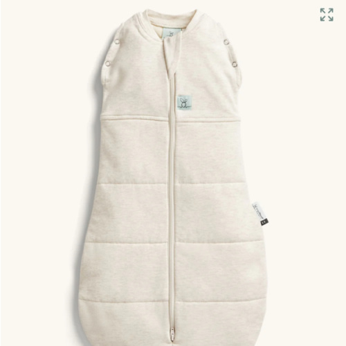 Cocoon Swaddle Bag 2.5 TOG Oatmeal Marle (Warm Pouch) – ergoPouch AU