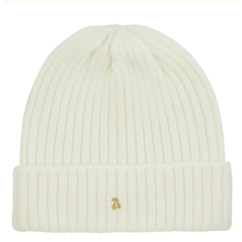 Le enfant ribbed beanie- ivory