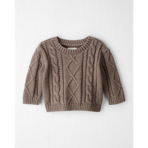 Baby Organic Cotton Cable Knit Sweater  - Little Planet | Carter's
