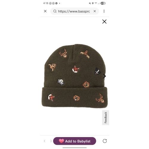 Grand Sierra Critter Hat for Toddlers