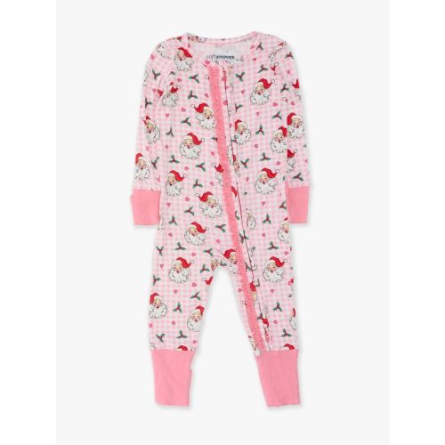 Ruffle One Piece Convertible Pajamas