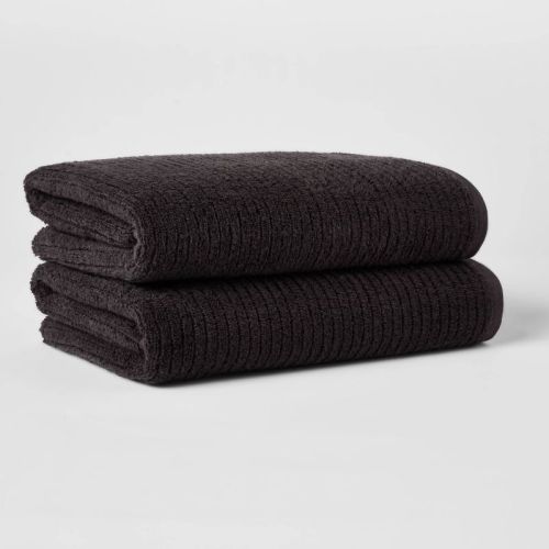 Quick Dry Ribbed Towel Set - Threshold™