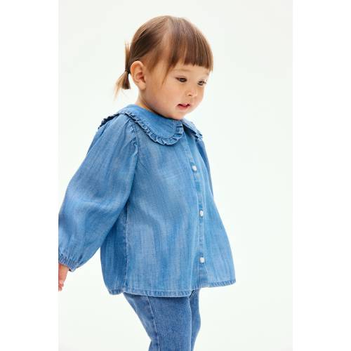 BLOUSE WITH COLLAR