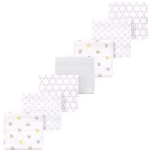 Little Treasure Luvable Friends Flannel Receiving Blankets 7pk