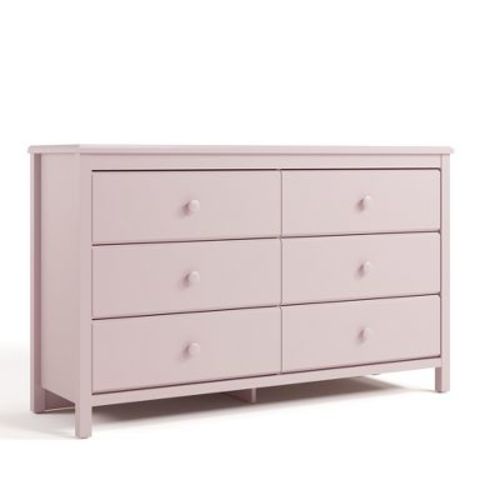 Storkcraft Alpine 6-Drawer Dresser Blush