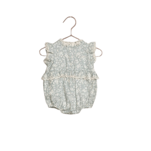 Alice Romper - Blue Floret