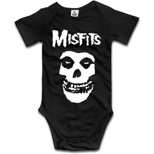 DOQOSESHY Cute Misfits Baby Climbing 0-24 Months Bodysuit Unisex Breathable Toddler Rompers