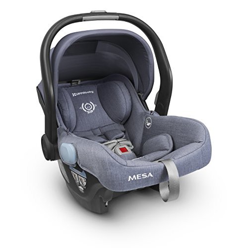 MESA Infant Car Seat - Henry (Blue Marl - Merino Wool) + MESA Base