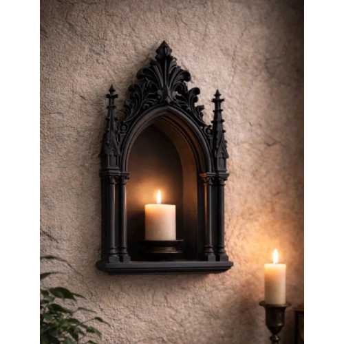 Gothic Cathedral Wall Altar Arched Sconce
