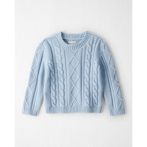 Toddler Organic Cotton Cable Knit Sweater - Little Planet | Carter's