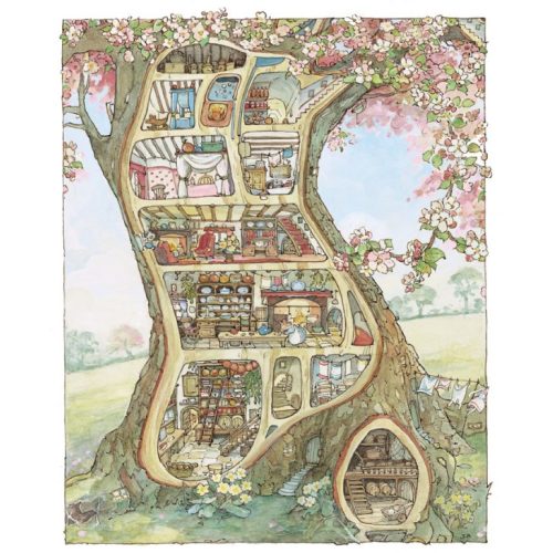 "Crabapple Cottage" Giclée Print - Brambly Hedge - Children's books and gifts