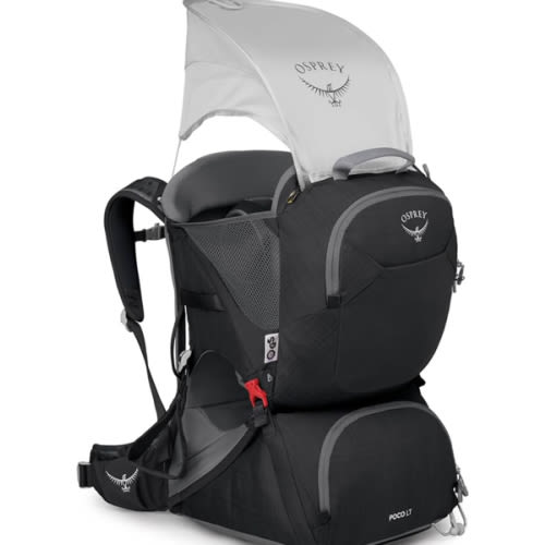 Osprey Poco LT Lightweight Child Carrier Backpack - Compact, Travel-Ready Kid Carrier with Sunshade and Adjustable Fit - Lightweight, Comfortable Hiking Carrier for Toddlers
