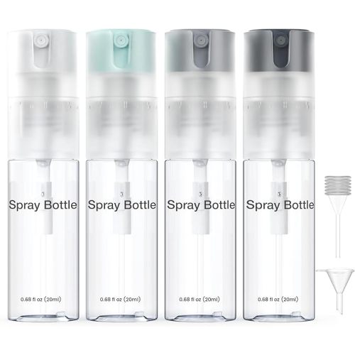4 Pack Refillable Spray Bottle