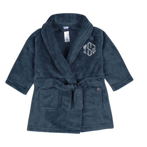 Baby & Toddler Boys Navy Shawl Collar Robe – Gerber Childrenswear