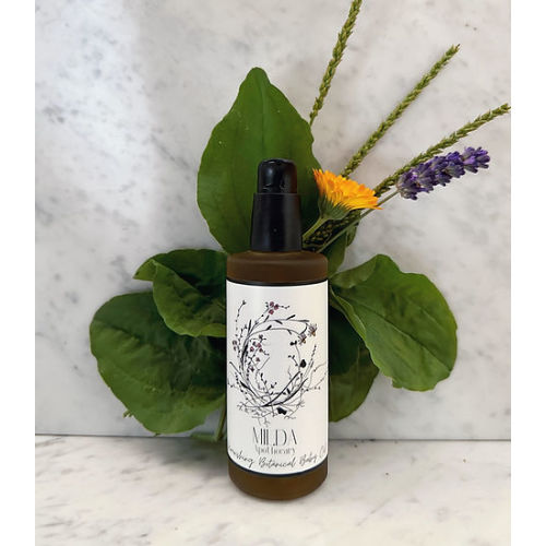 Nourishing Botanical Baby Oil | milda apothecary