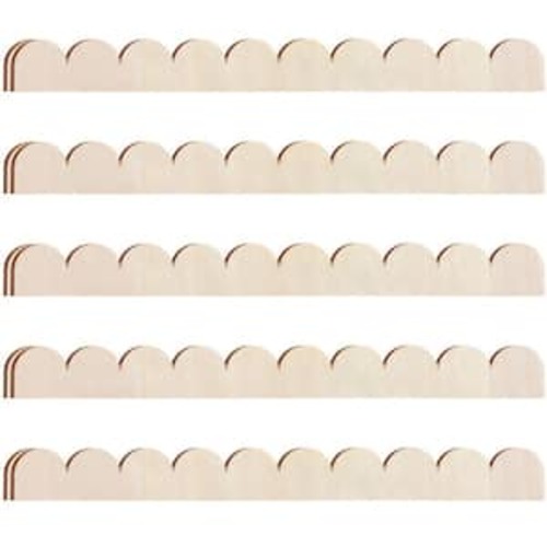 1.57 in. x 1.3 ft. Composite Material Wall Edge for Drywall Home Cabinet and Window Door DIY, Natural (12-Pack)