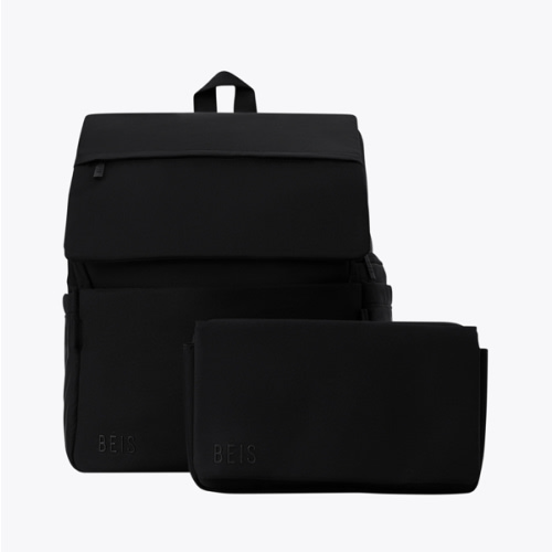 BÉIS 'The Ultimate Diaper Backpack' in Black - Best Backpack Diaper Bag in Black