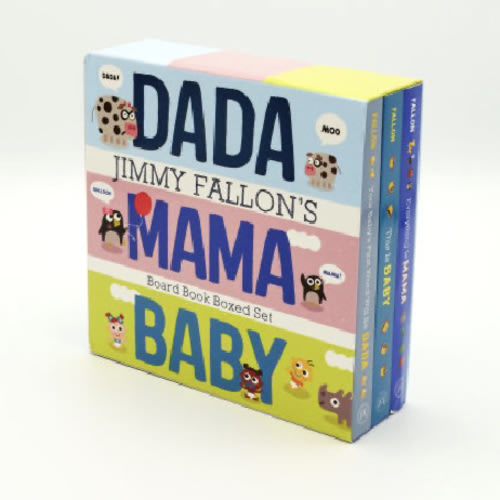 Jimmy Fallon's DADA, MAMA, and BABY Board Book Boxed Set by Jimmy Fallon, Miguel Ord ez, Hardcover | Barnes & Noble®