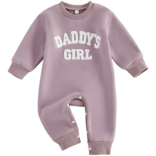 Infant Baby Girl Jumpsuit Fleece Romper Newborn Fall Winter Clothes