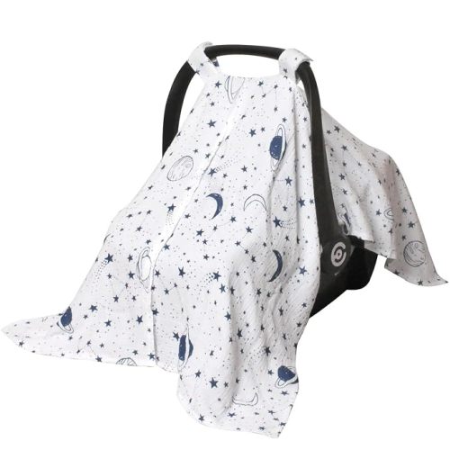 Muslin Baby Carseat Cover Canopy for Infant