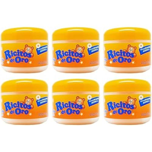 Ricitos De Oro Styling Gel Chamomile Manzanilla 4.0 Oz (115g) - Pack of 6