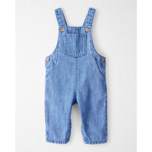 Baby Organic Cotton Denim Overalls | Carter’s Oshkosh Canada