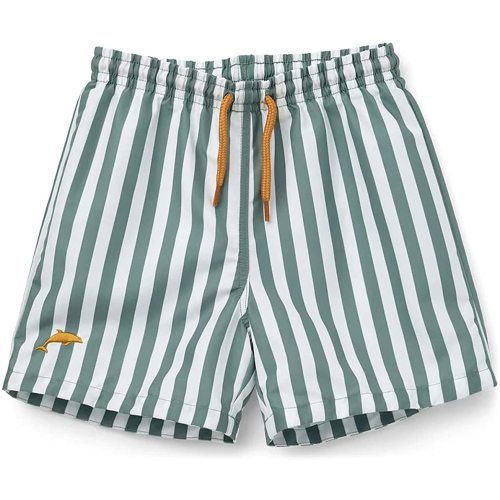 HOMILLE Boys Swim Trunks Stripe Quick Dry Beachwear Sports Swim Shorts Toddler Boy Swimwear Bathing Suits