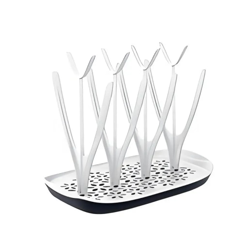 Baby Bottle Drying Rack – Hanging Drain Shelf for Feeding Supplies Storage