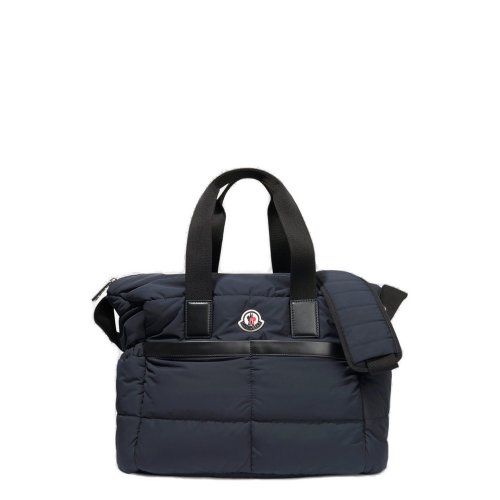 Moncler Enfant Logo-Patch Zipped Changing Bag
