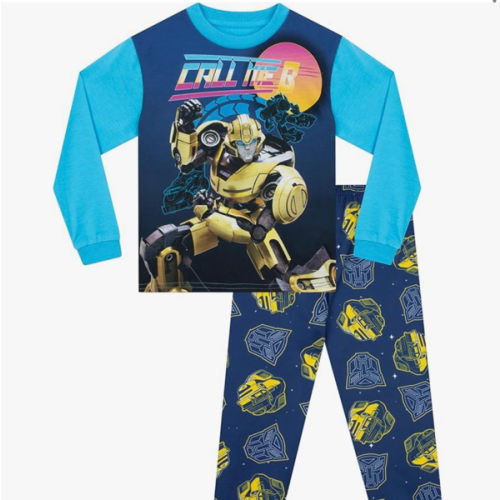 Transformers Pajamas | Bumblebee Boys Pajamas | Autobots Kids Long Sleeve PJs