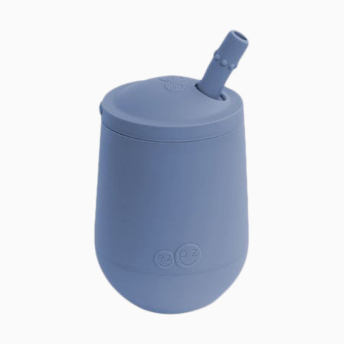 Mini Cup + Straw - Indigo