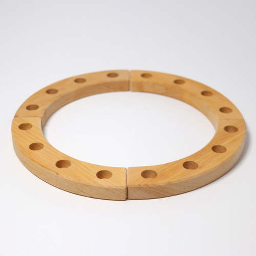 Large Celebration Or Brithday Ring - Natural - Grimm's Wooden Toys