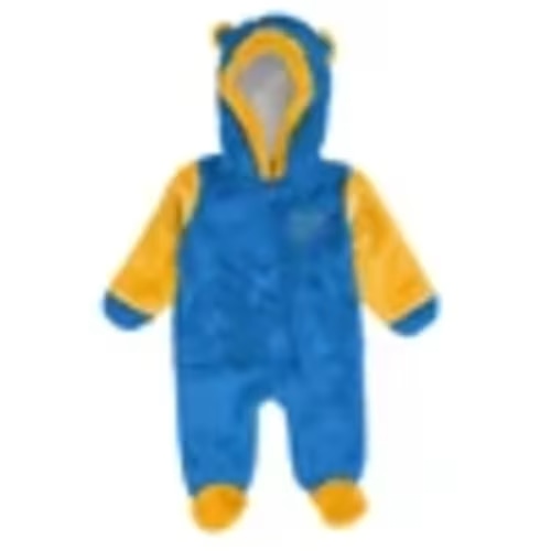 Newborn & Infant St. Louis Blues Outerstuff Blue Stay Napping Fleece Bunting Full-Zip Sleeper - 3-6 Months