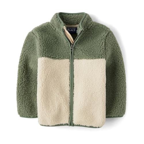 The Children's Place Baby Boy's and Toddler Cozy Fuzzy Sherpa Jacket
