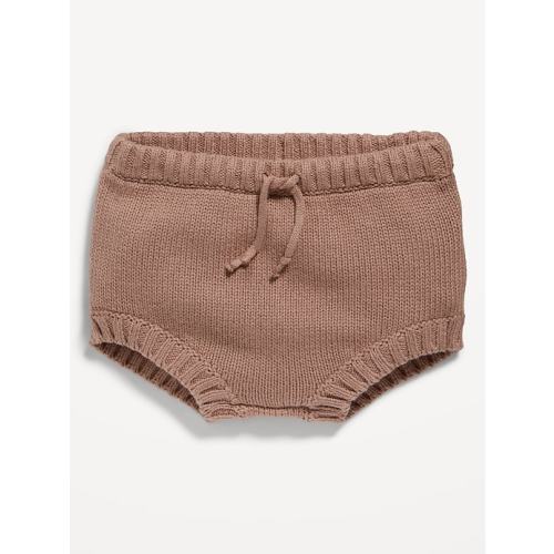 Sweater-Knit Organic-Cotton Bloomer Shorts for Baby