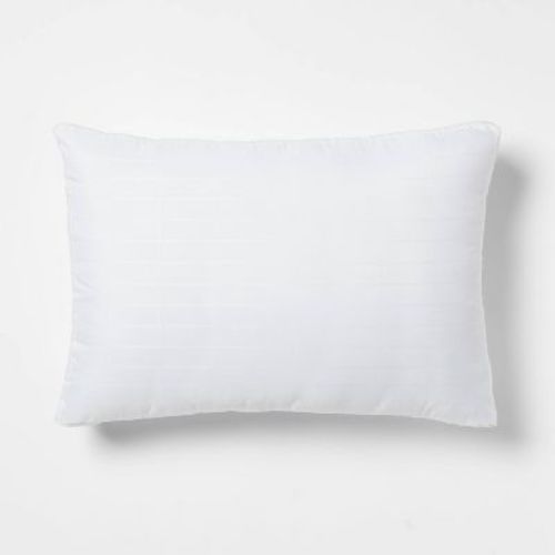 Standard/Queen Firm/Extra 1pk Firm Machine Washable Overfilled Plush Bed Pillow - Room Essentials™